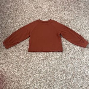 Abercrombie & Fitch Soft AF Burnt Orange Sweatshirt (Medium)